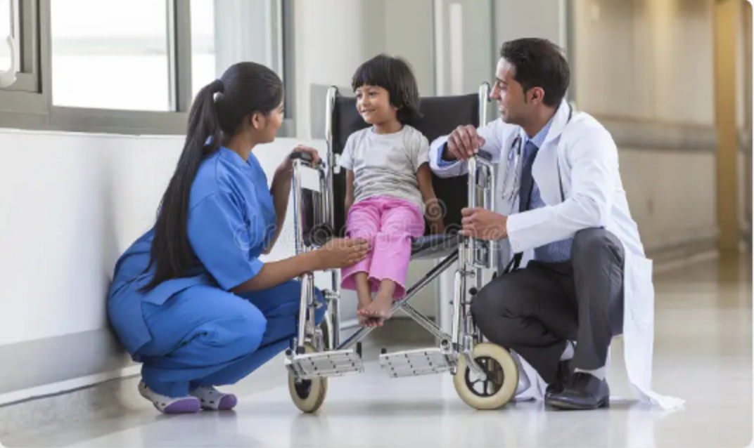 A clinician caring for a patient at T58 Clinic